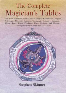 Complete Magician's Tables (hard cover) by Stephen Skinner